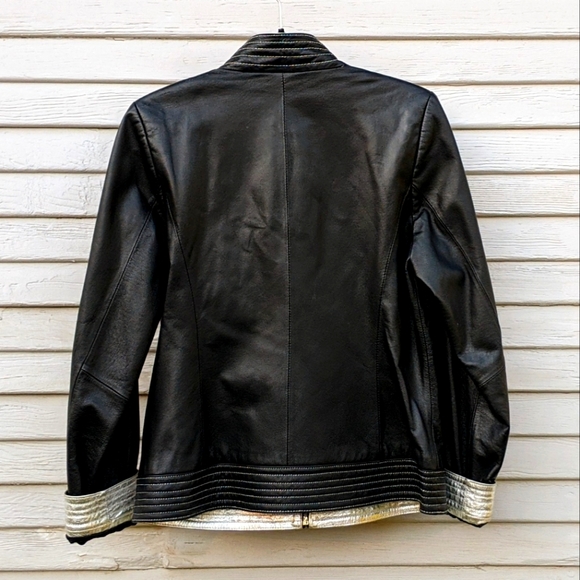 Glam leather jacket - Picture 3 of 5